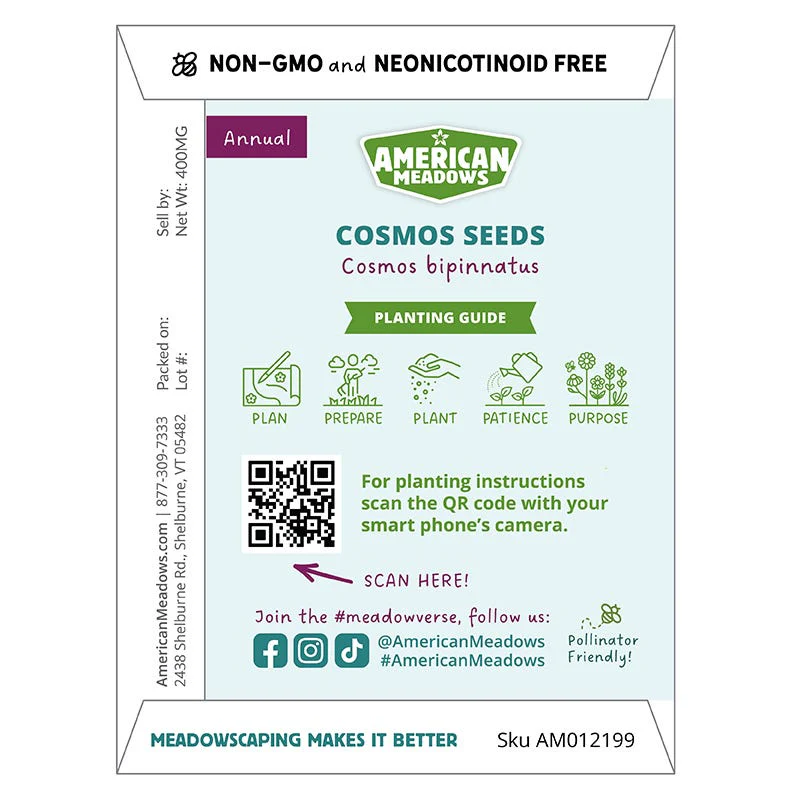 Cosmos Seed Favor Packet - Image 2