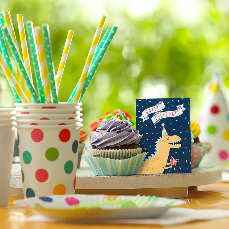 Kids Birthday Dinosaur Seed Packet - Image 2