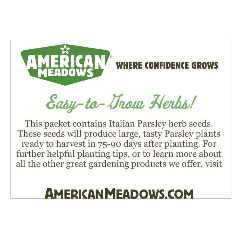 Parsley Seed Favor Packet - Image 2